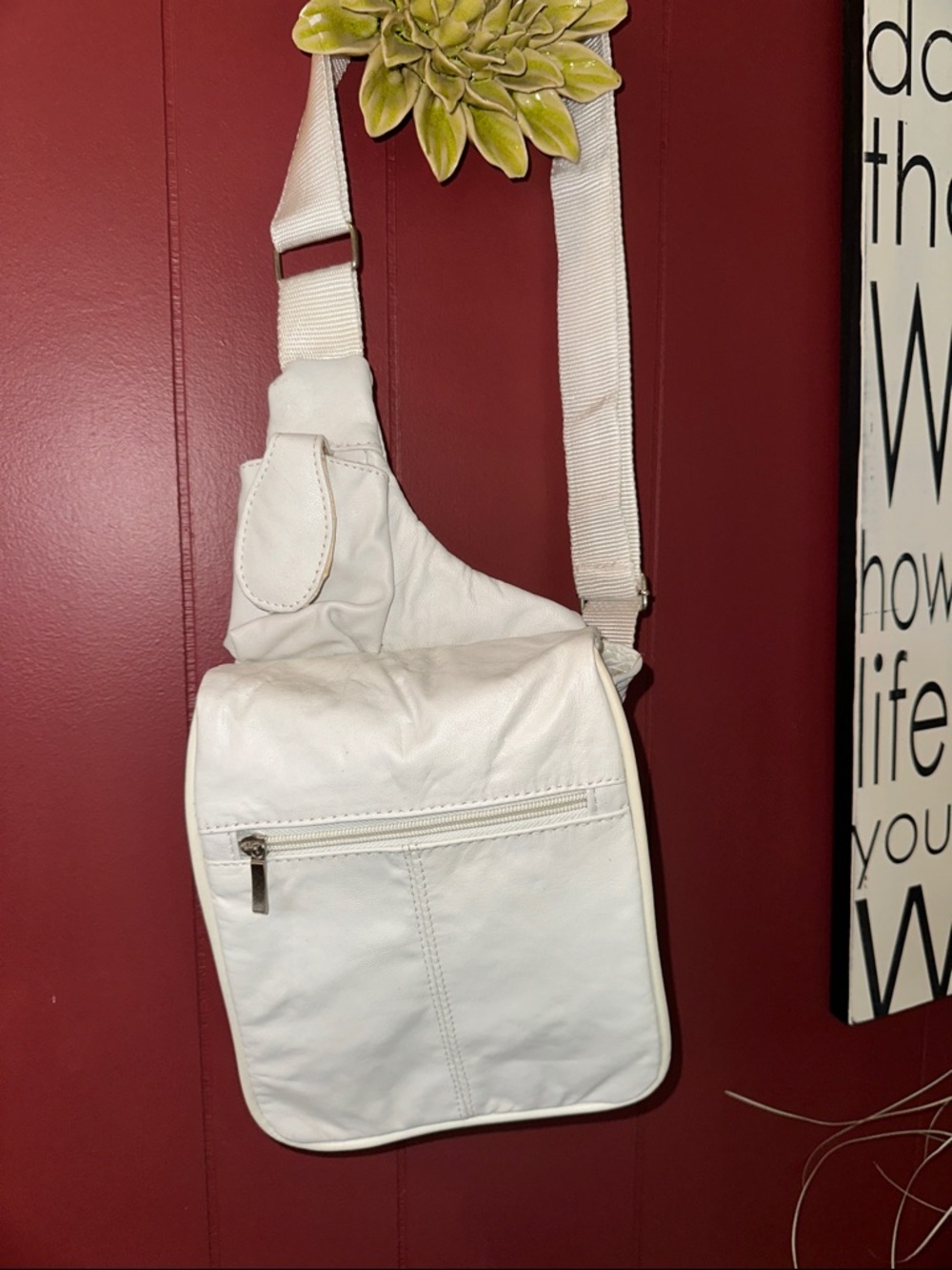 Vintage Leather Crossbody